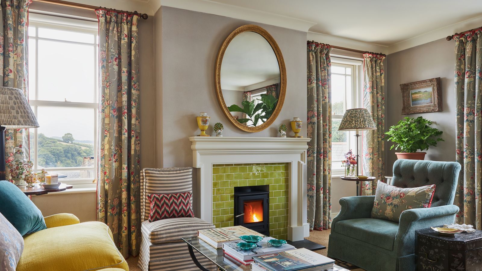 A Georgian house on the Devon coast with elegant interiors by Daniel Slowik