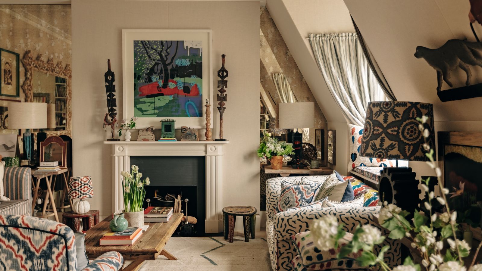 Designer Willow Kemp's joyful Chelsea flat