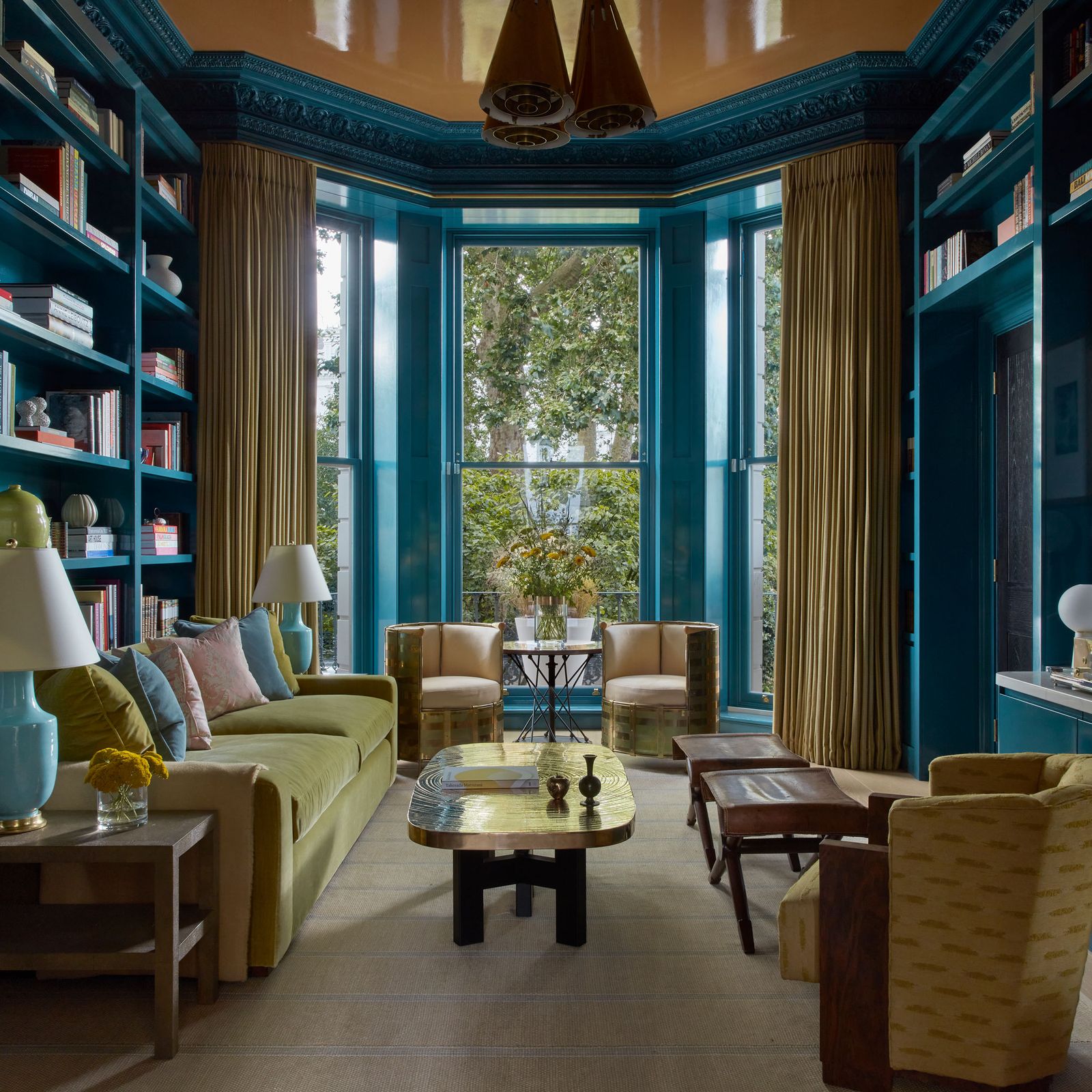 A Notting Hill townhouse with inventively colourful interiors by Bryan O'Sullivan