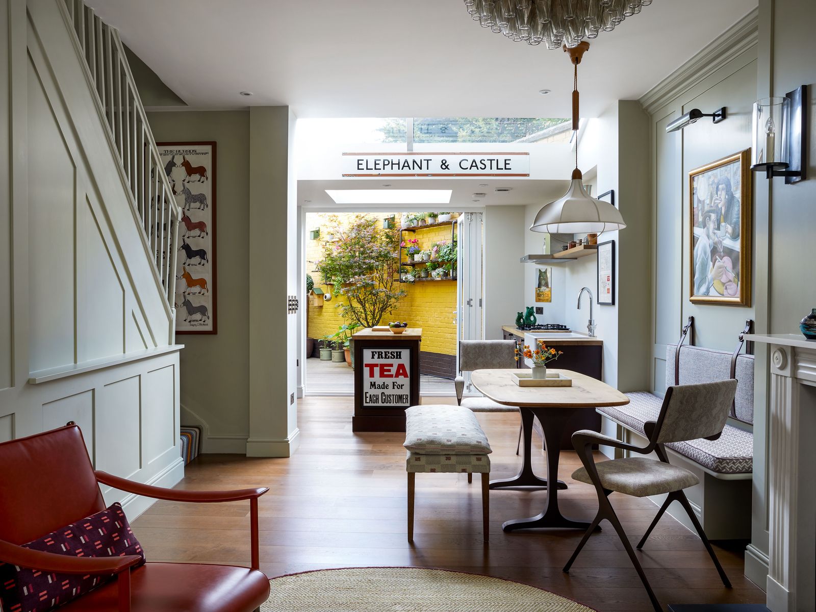 A small, neglected Georgian house in Bermondsey smartly transformed by Henry Prideaux