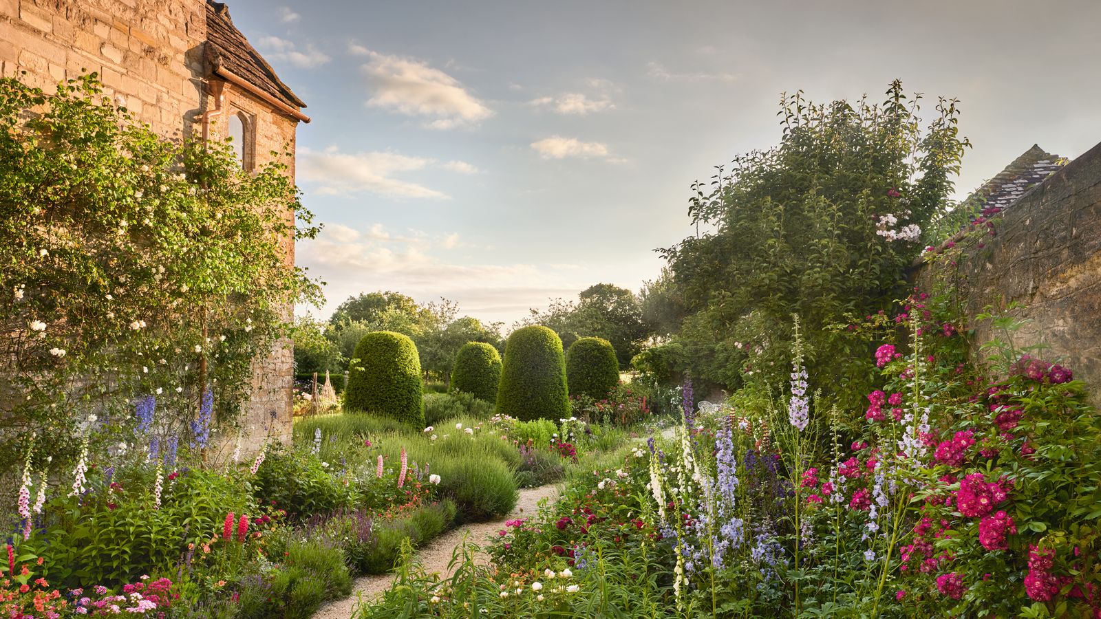 The enchanting Somerset garden of legendary duo Isabel and Julian Bannerman