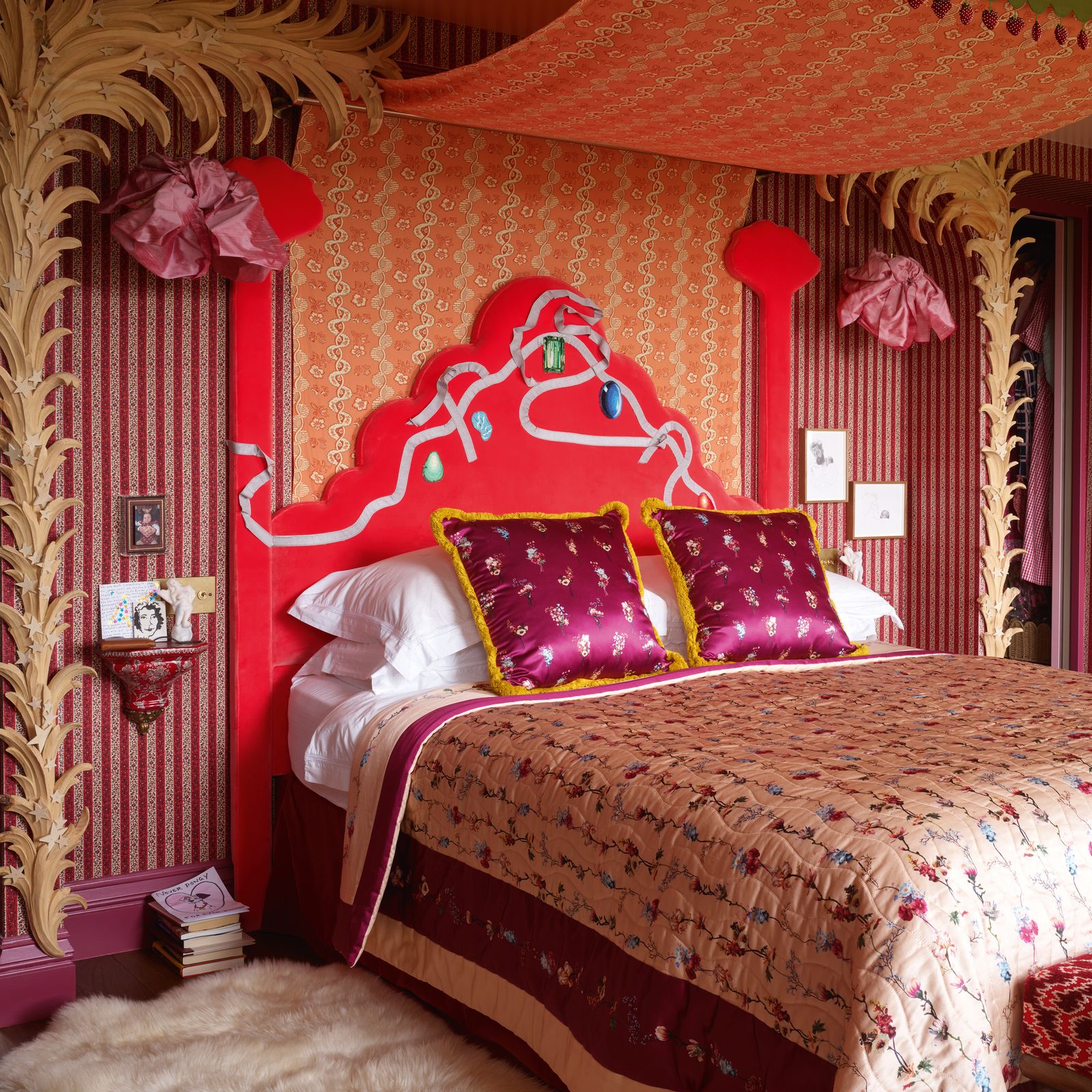 A surrealist-inspired interior for an east London house by Rachel Chudley