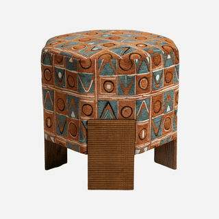 Image may contain Furniture and Ottoman