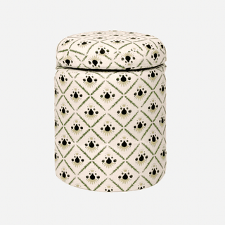 Image may contain Furniture and Ottoman